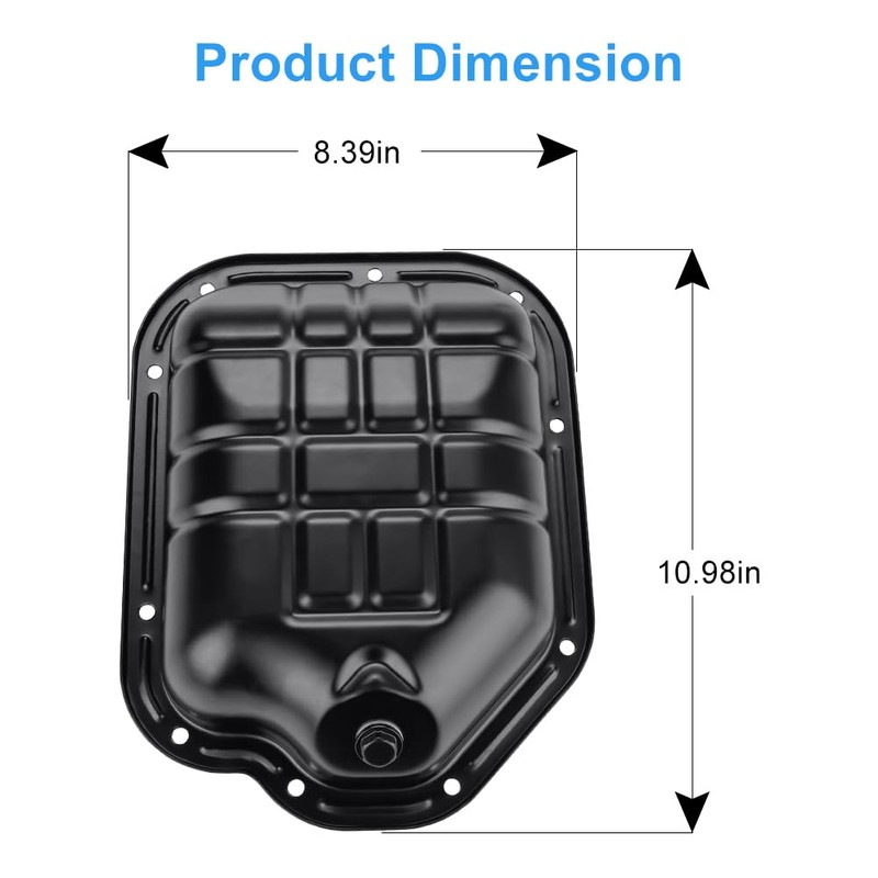 VANJING Engine Oil Pan Compatible with Nissan Altima 2007-2016 Murano