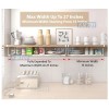 Unbranded Adjustable Under-Cabinet Shelf And Under Shelf Storage Organizer Basket