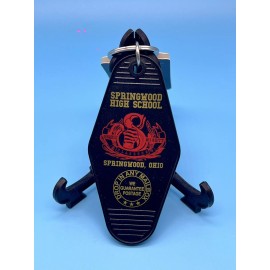 Hot Topic A Nightmare On Elm Street Springwood High School Hotel Key Chain NWT