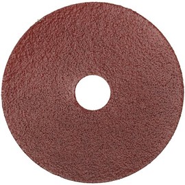 Norton Gemini Metalite F220 Abrasive Disc, Fiber Backing, Aluminum Oxide, 7/8" Arbor, 7" Diameter, Grit 50 (Pack of 25)