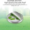 SKOANBE 100Packs CR2025 2025 3V Lithium Battery