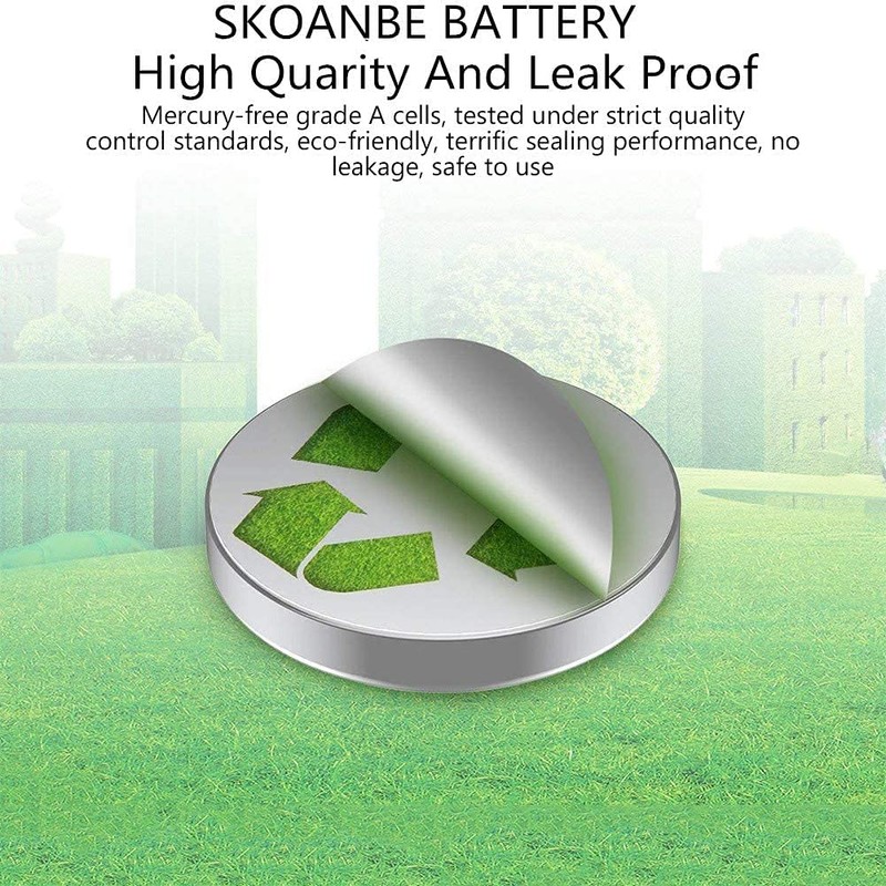 SKOANBE 100Packs CR2025 2025 3V Lithium Battery