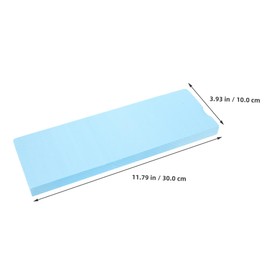 STOBOK High Density Foam Board 2 Sheets Supplies DIY Craft Insulation Board Rectangle Large Size Scenery Base Project Material