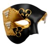 Hoshin Masquerade Mask, Half-Face Mardi Gras Decorations Venetian Masks for