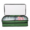 Christmas Ornament Storage Box Under Bed 64 Cell partition 600D