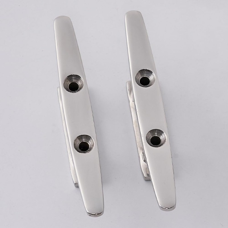DONGKER 2PCS Boat Cord Hook Bases,Stainless Steel Boat Mooring Hooks