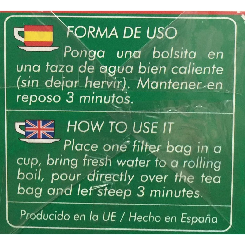 Manasul Linden-Tilo Tea 25's 2-PACK-50 TOTAL TEA BAGS