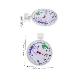 Gatuida Refrigerator Freezer Thermometer with High Precision Sensor Accurate Monitor for Refrigeration for Retail and Home Use Low Measurement Device