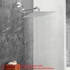NearMoon Rain Shower Head with 11’’ Adjustable Extension Arm, Large