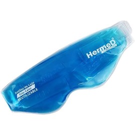 HERMED Antifaz Térmico De Gel, Alivia Diversas Molestias Oculares, Ayuda en el Tratamiento de Condiciones como Ojos Secos, Cansancio Ocular, Hinchazón y Tensiones Musculares Alrededor de los Ojos, Mejora las Arrugas y Ojeras