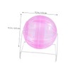 Gatuida Four in One Multifunctional Hamster Exercise Ball Pink Small