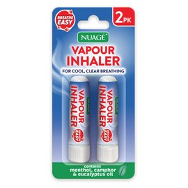 Nuage Vapour Inhaler Nasal Stick (2 Pack)