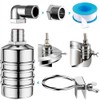 Float Valve,1/2" to 3/4'' water level control float valve, 304