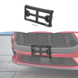 RT-TCZ License Plate Holder Front License Plate Frame Mount Bracket Accessories for Ford Mustang 2024 2025