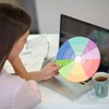 Eersida 2 Pcs Bible Emotion Wheel Chart 12 Inch Acrylic