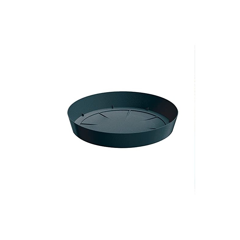 Prosper Plast Lofly Flowerpot, 29.3 x 27.1 cm, Anthracite, 29.3x29.3x27.1