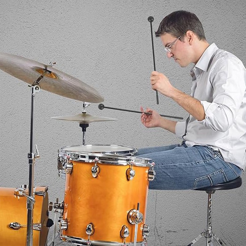 MEXRUMI Pack of 4 Xylophone Accessories, Soft Rubber Head and