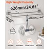 Alise Bath Double Towel Bars Towel Racks for Bathroom,Wall Mount