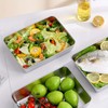 Stainless Steel Food Storage Containers for Kitchen Organization – 3-Piece