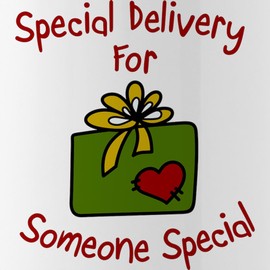 CafePress Special Delivery Stainless Water Bottle 1 1.0L (34 oz) Stainless Steel Water Bottle