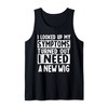 Wig Collector Periwigs Lover Artificial Hair Symptoms Tank Top