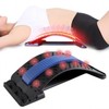Magnet waist stretching device, posture correction, acupuncture pressure massage