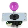 SANWA JLF-TP-8YT Arcade Joystick (Purple Ball Top) - Premium, High