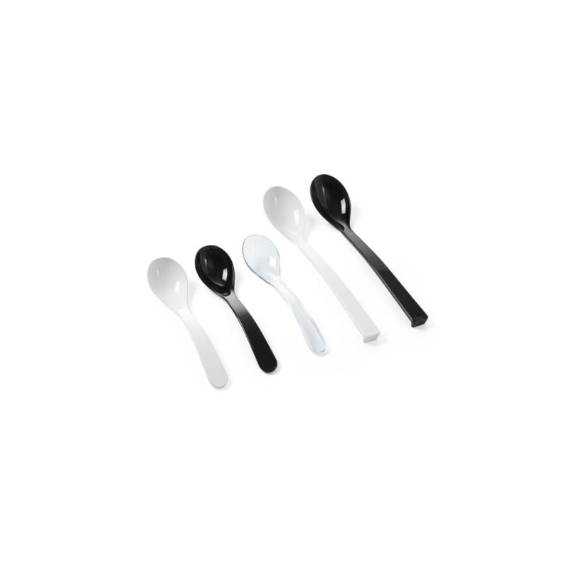 HENDI Salad spoon, white, 235 mm, 0.03 L