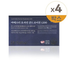 Yeo Esther Fossain Chondroitin 1200 700mg x 60 tablets 4 / 여에스더 포사인 콘드로이친 1200 700mg x 60정 4개