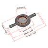sourcing map 2 x Tweeter Voice Coil 25.5 mm Audio