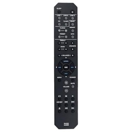 RAX33 ZU49260 Replacement Remote for Yamaha AV Receiver RS202 RS202BL RS202D R-S202 R-S202BL R-S202D