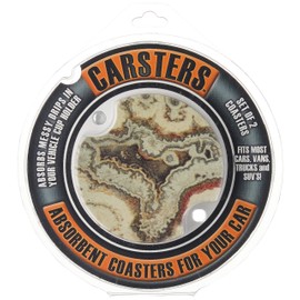 Thirstystone Beauty of the Earth Coaster for Car Cup Holder, 2-pack