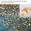 UNIFAMILY Fish Pond Netting for Leaves 4.5x6M Woven Fine Mesh