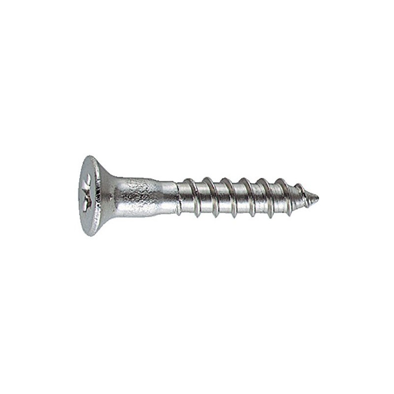 TRUSCO B60-4520 Countersunk Wood Screws, Stainless Steel, M4.5 x 20,