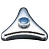 LIXIL INAX Handle, Metal Triangular Handle (with Blue Screws) A-070-1