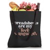 Spreadsheets Are My Love Language Funny Spreadsheet Lover Tote Bag