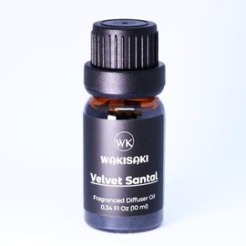 Diffuser Oil Fragrance Oil Scented Essential Oil Blends for Diffusers by WAKISAKI, 0.34 Fl Oz, Velvet Santal