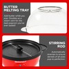 Elite Gourmet EPM330R Automatic Stirring 12-cup Popcorn Maker Popper, Hot
