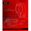 Kaedear KDR-C14 Motorcycle Clamp Stay, Rotation, Mount, Cyber LED, Fog