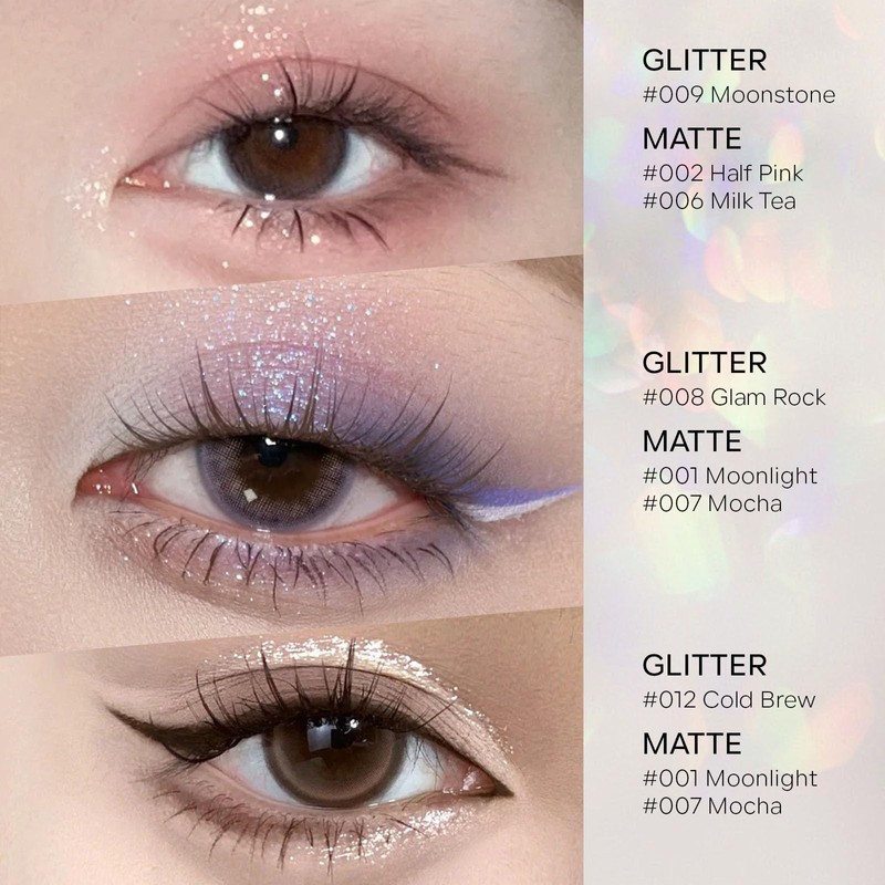 KYDA Single Matte Eyeshadow, Nude Beige Brown Eyeshadow, Ultra-fine Smooth
