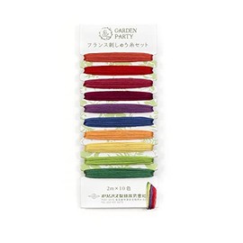 Garden Party Embroidery Floss Set 10 Piece Vitamin GPC05