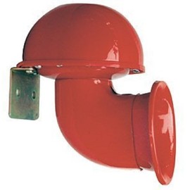Wolo (340) Bull Horn - 12 Volt, Red