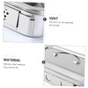 CHILDWEET 1pc Stainless Steel Thermometer Box Soaking Sterilization Tray for
