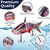 FISHN® TRAWL27 - XL Swimbait, Magnetic Top Hook System, Diving