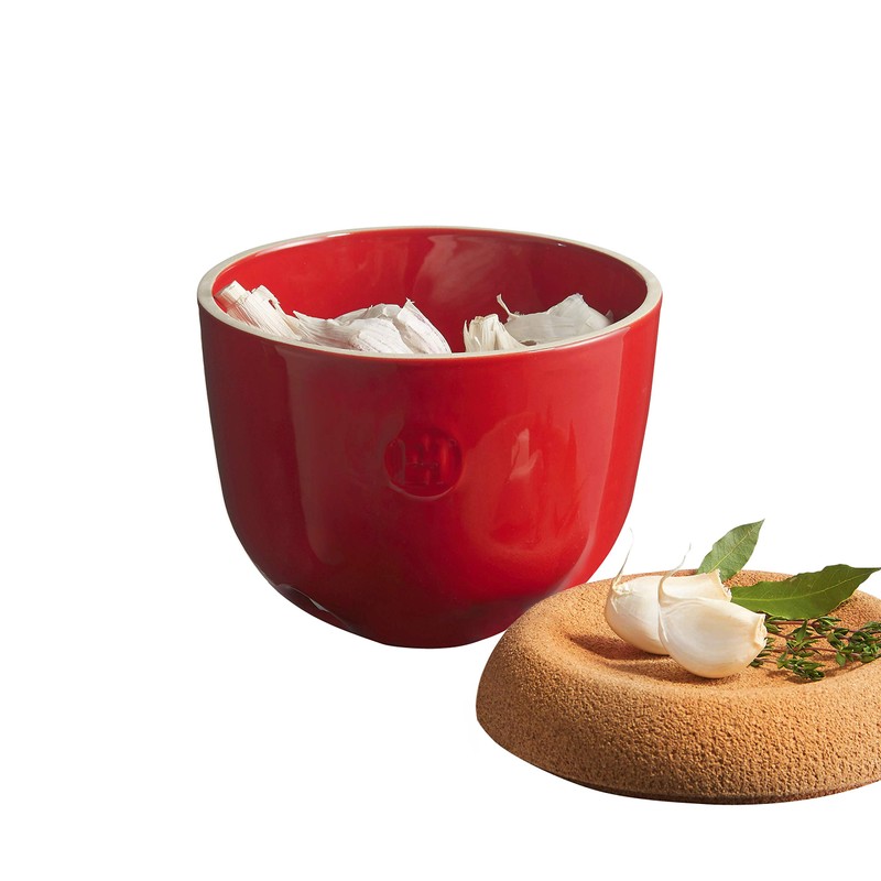 Emile Henry 1.1 Qt. Garlic Pot | Clay