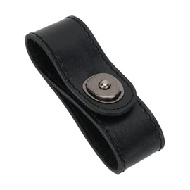 TT TYTX Handcuff Strap Holder, Hand Cuff Belt Keeper, Police Duty Belt Clip Single Snap Tactical Hadncuffs Carrier, Fits for 2.5"" Wide Belt, Black