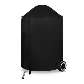 Suphomeware 22 Inch Grill Cover for Weber Kettle Charcoal, Waterproof and Heavy Duty BBQ Covers with Fade Resistant