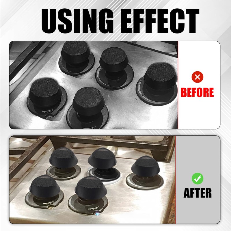 YIBEICO 2 PCS Stove Knob for Dacor 72731, Stove Knob