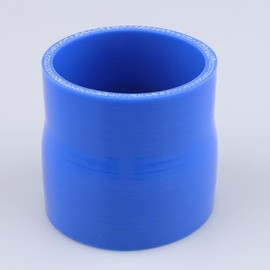 AC PERFORMANCE AC PERFORMANCE ID 3" to 2.75" (76mm to 70mm) Straight Reducer, Length 3" (76mm), 3-Ply Reinforced, Universal Automotive Pure Silicone Hose, Blue