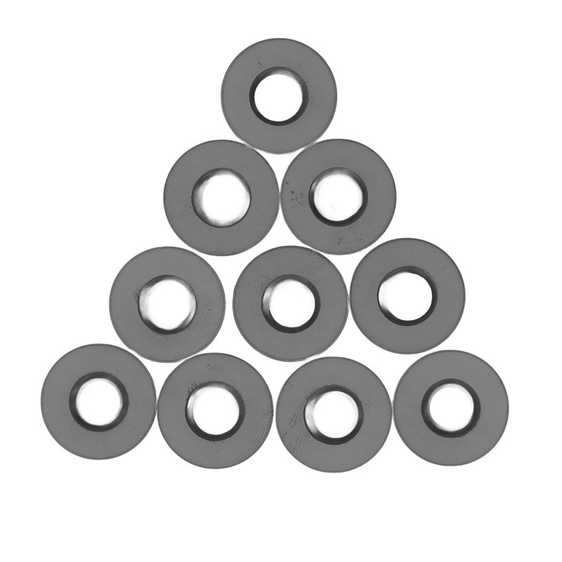 10PCS Black Coating Carbide Inserts Round CNC Turning Milling Inserts